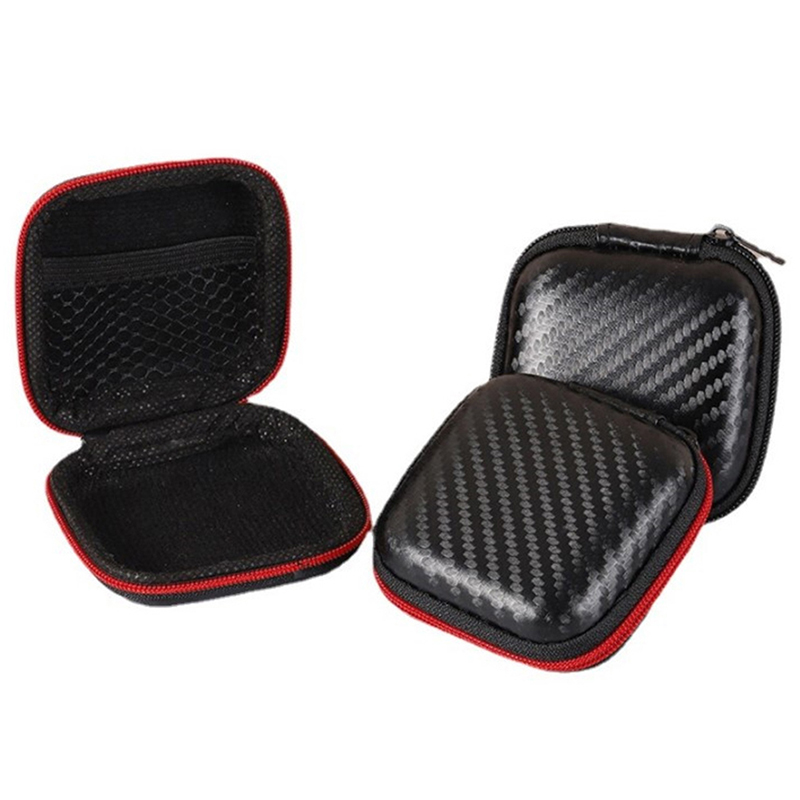 Travel Accessories Box - 이어폰 와이어 정리함 휴대용 여행용 지퍼
