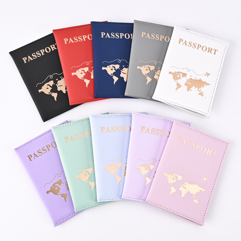 패션 여권 보호 커버 세계 패턴 여행 여권 홀더 지갑  - Travel Accessories Box 리뷰 및 가격