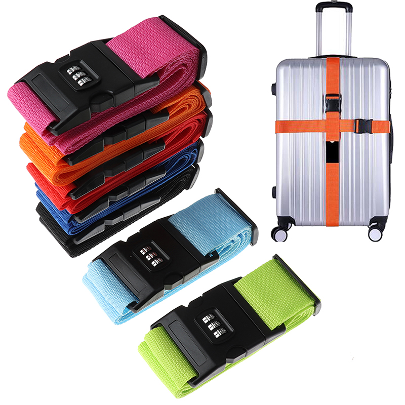 2M 레인보우 암호 잠금 포장 수하물 가방 수하물 스트 - Travel Accessories Luggage Straps 리뷰 및 가격