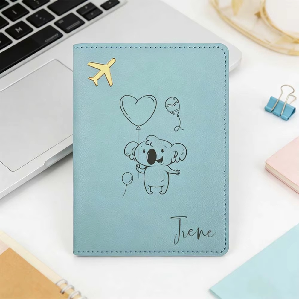 개인 맞춤 이름이 새겨진 여권 커버, 가죽 여권 홀더, - Travel Accessories Designer 리뷰 및 가격
