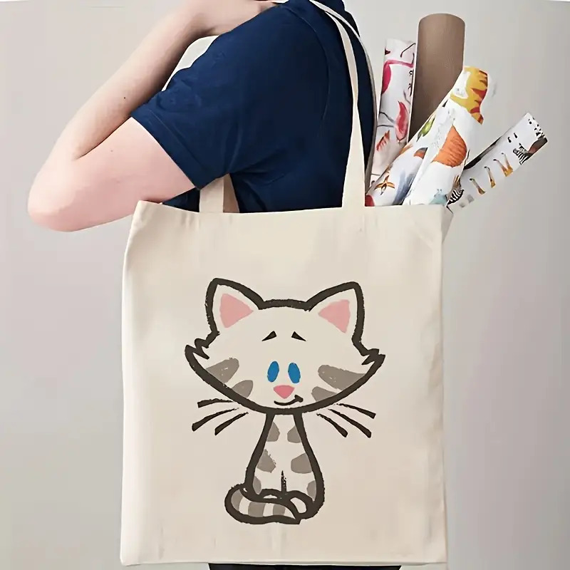 귀여운 고양이 패턴이 있는 1피스 단면 대용량 접이식  - Luggage Wheel Replacement 리뷰 및 가격