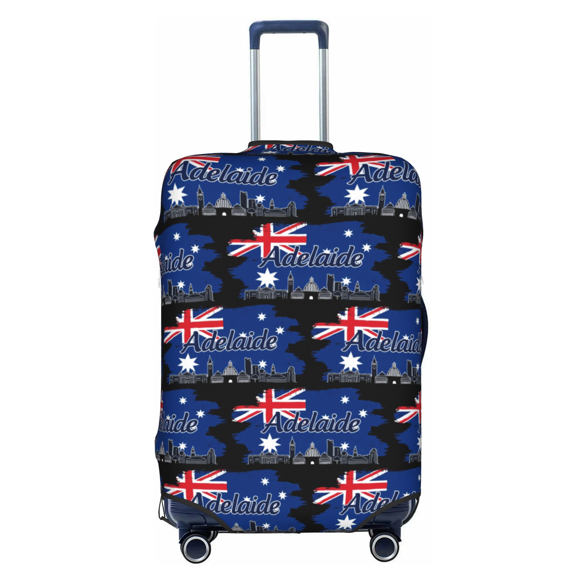 Travel Accessories Australia - 재미있는 애들레이드 호주 스카이라인 플래그 수하물