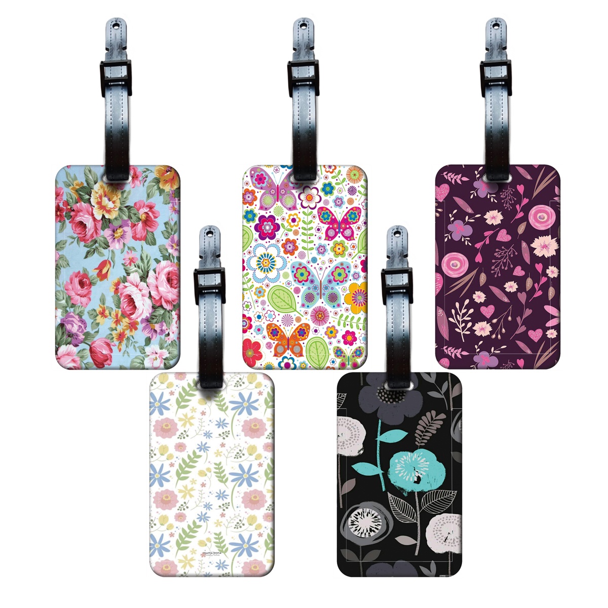 아름다운 꽃 식물 수하물 태그 여성 여행 가방 배낭 분 - Travel Accessories Holder 리뷰 및 가격