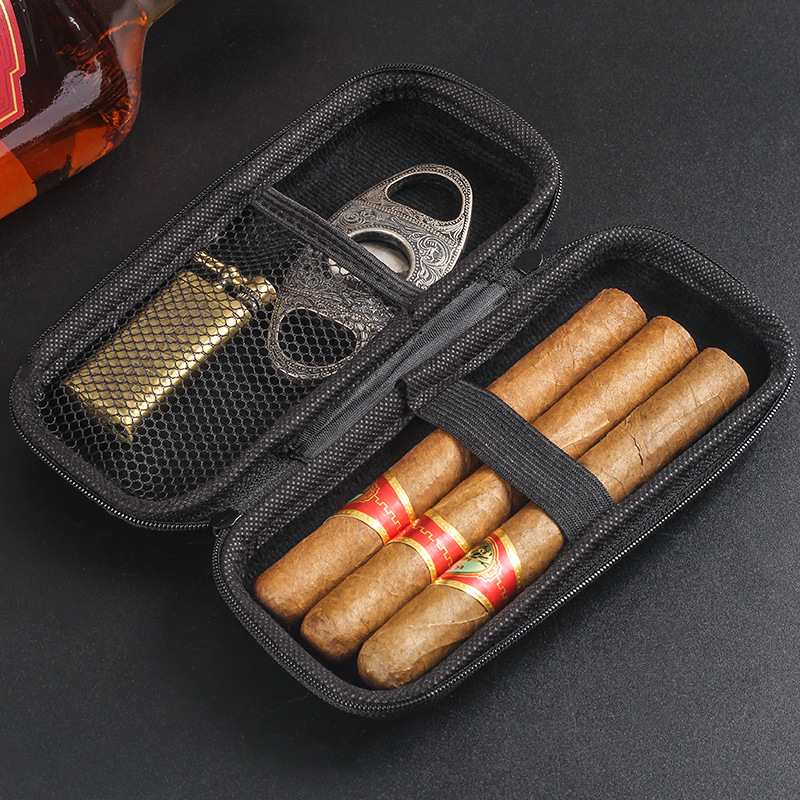 1개 휴대용 시가 여행 케이스 EVA 경량 시가 홀더  - Travel Accessories Holder 리뷰 및 가격