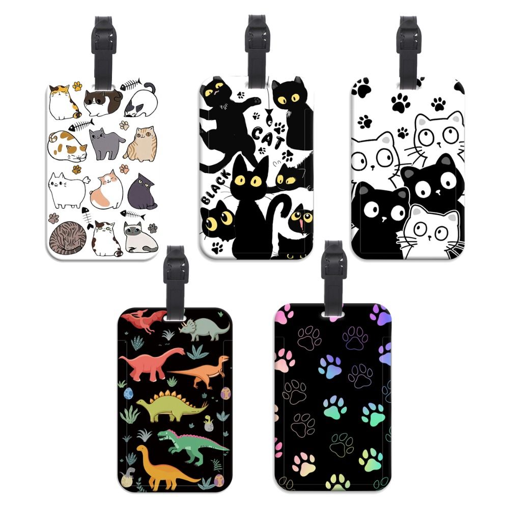 Travel Accessories Holder - 분실 방지 플라스틱 수하물 태그 예술적인