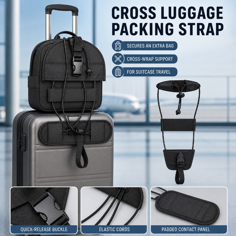 1개 내마모성 옥스포드 크로스 러기지 스트랩 여행용 수 - Travel Accessories Luggage Straps 리뷰 및 가격