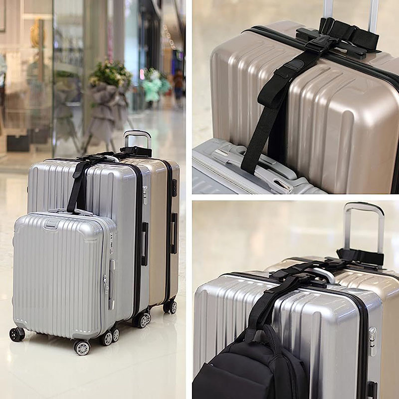 탄력 있는 텔레스코픽 여행용 수하물 스트랩, 버클이 있 - Travel Accessories Luggage Straps 리뷰 및 가격