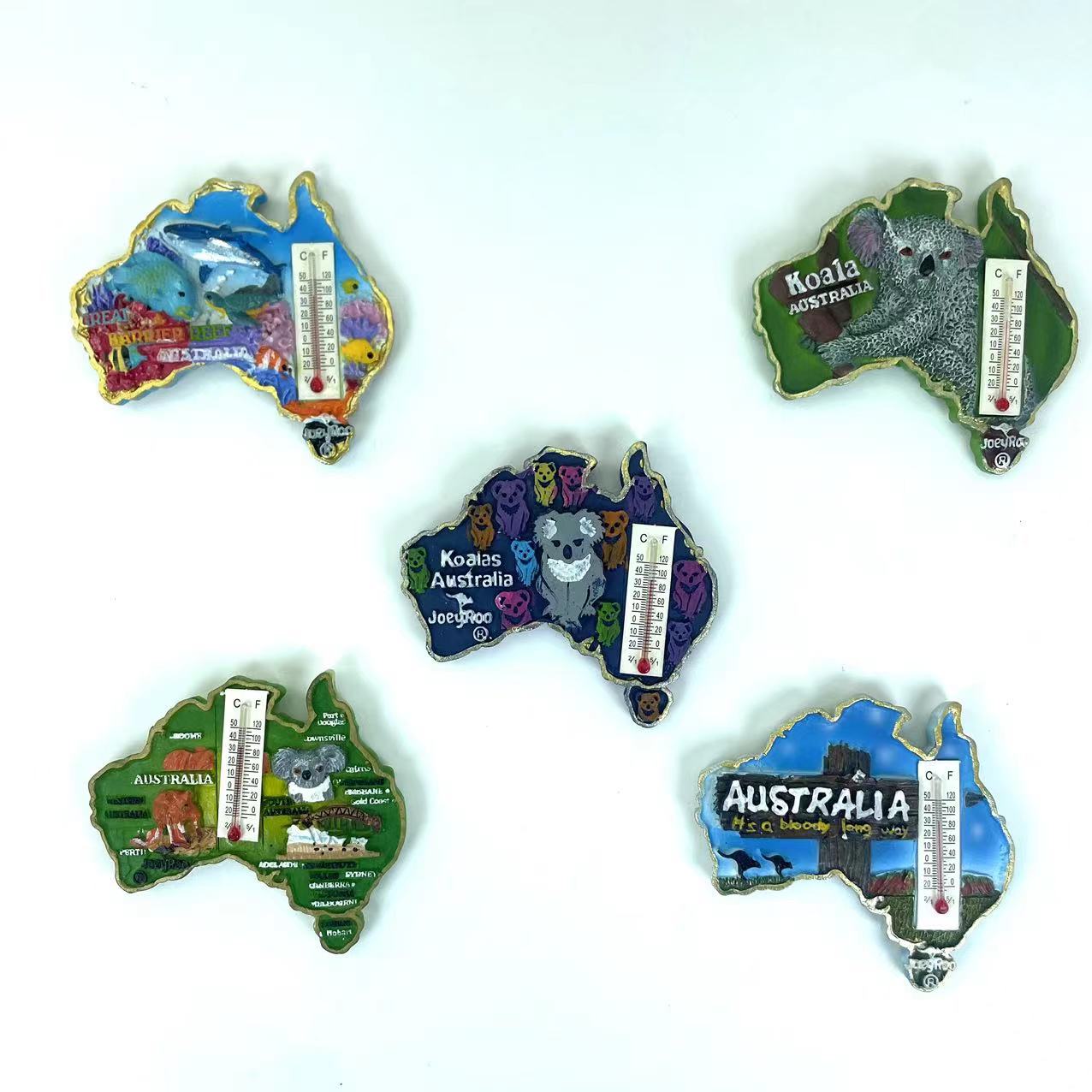 호주 냉장고 자석 기념품 온도계, 여행 기념 자석 냉장 - Travel Accessories Australia 리뷰 및 가격