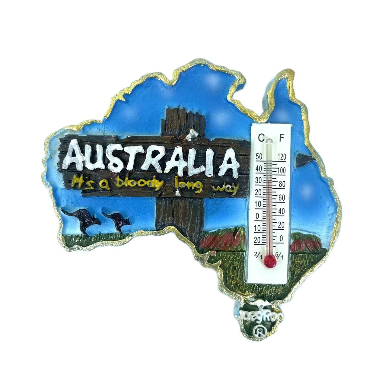 호주 냉장고 자석 기념품 온도계, 여행 기념 자석 냉장 - Travel Accessories Australia 리뷰 및 가격