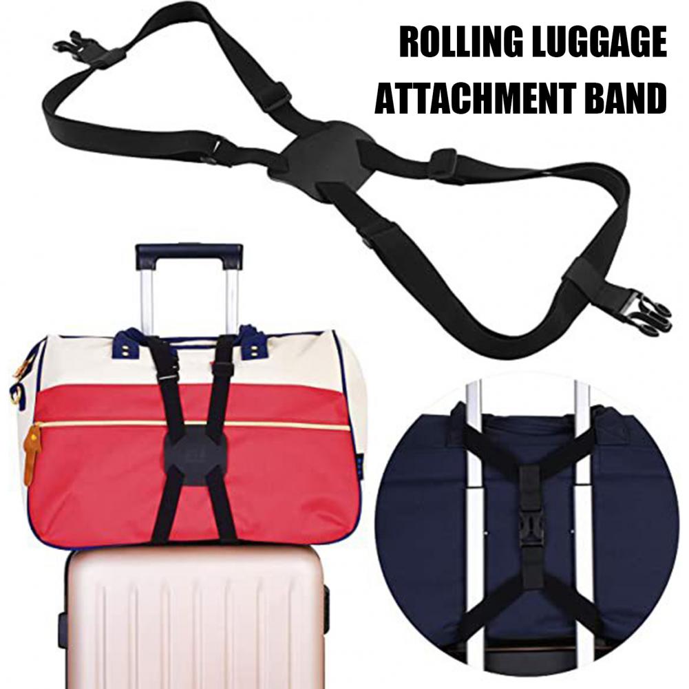 조절 가능한 탄성 수하물 밴드, 반사 스트립이 있는 조 - Travel Accessories Luggage Straps 리뷰 및 가격