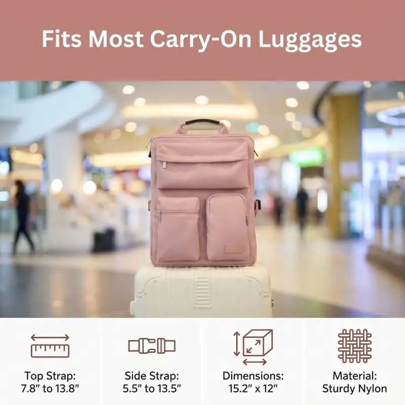 다용도 포켓 수납 가방, 튼튼한 충격 방지 나일론 여행 - Travel Accessories Luggage Straps 리뷰 및 가격
