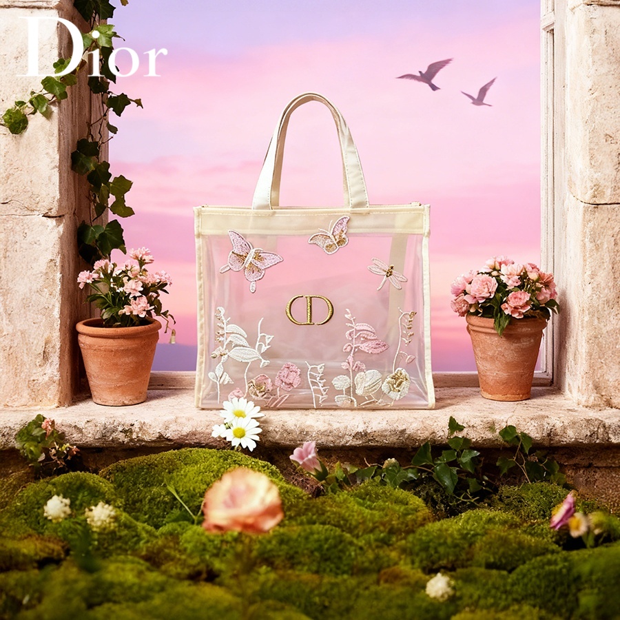 크리스찬 디올 디올의 가방 럭셔리 디자이너 반투명 메쉬 - Travel Accessories Luxury 리뷰 및 가격