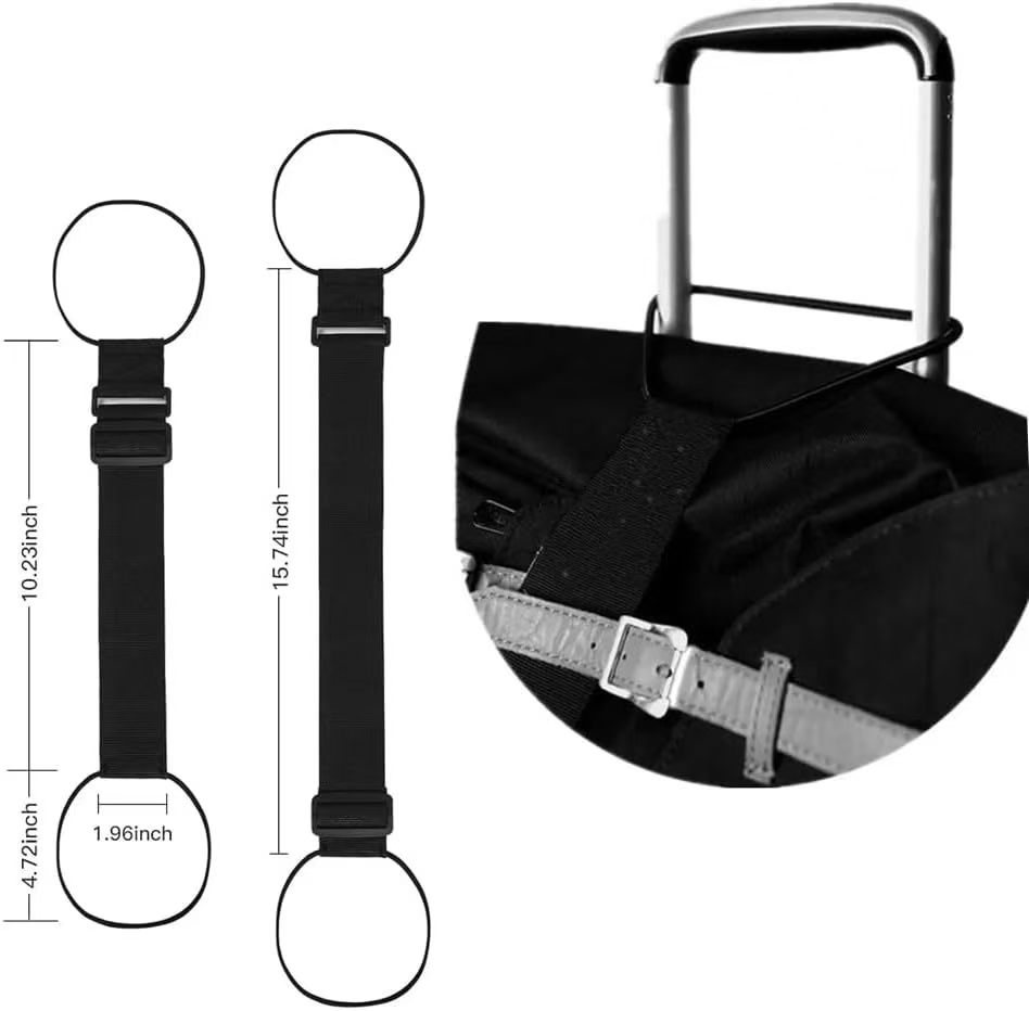 다양한 색상의 조절 가능한 여행용 수하물 스트랩, 공항 - Travel Accessories Luggage Straps 리뷰 및 가격