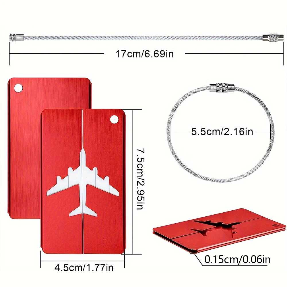 알루미늄 합금 여행 수하물 태그 교수형 태그 가방 태그 - Travel Accessories On Plane 리뷰 및 가격