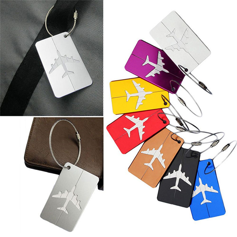새로운 패션 수하물 태그 알루미늄 합금 여성 남성 여행 - Travel Accessories Luggage Straps 리뷰 및 가격
