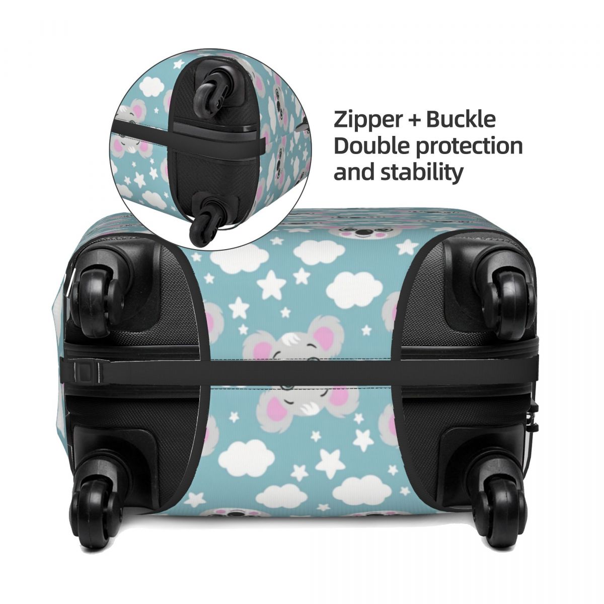 귀여운 호주 코알라 곰 아기 수하물 커버 탄성 여행 가 - Travel Accessories Australia 리뷰 및 가격