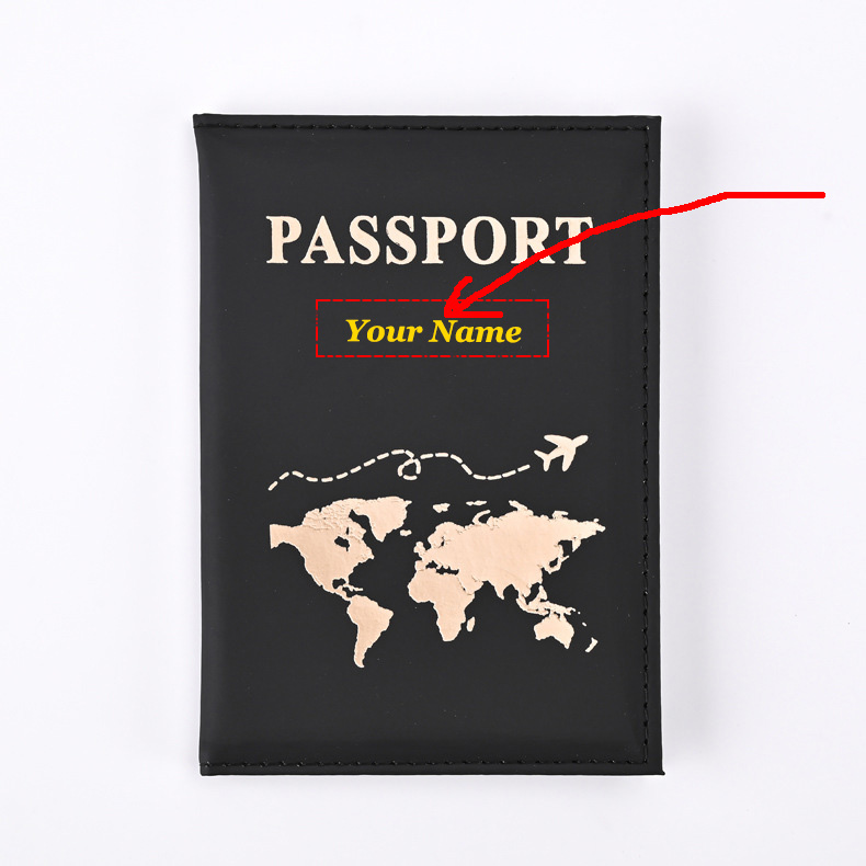 새로운 귀여운 맞춤형 여권 커버 비행기 여성 남성 PU - Travel Accessories On Plane 리뷰 및 가격