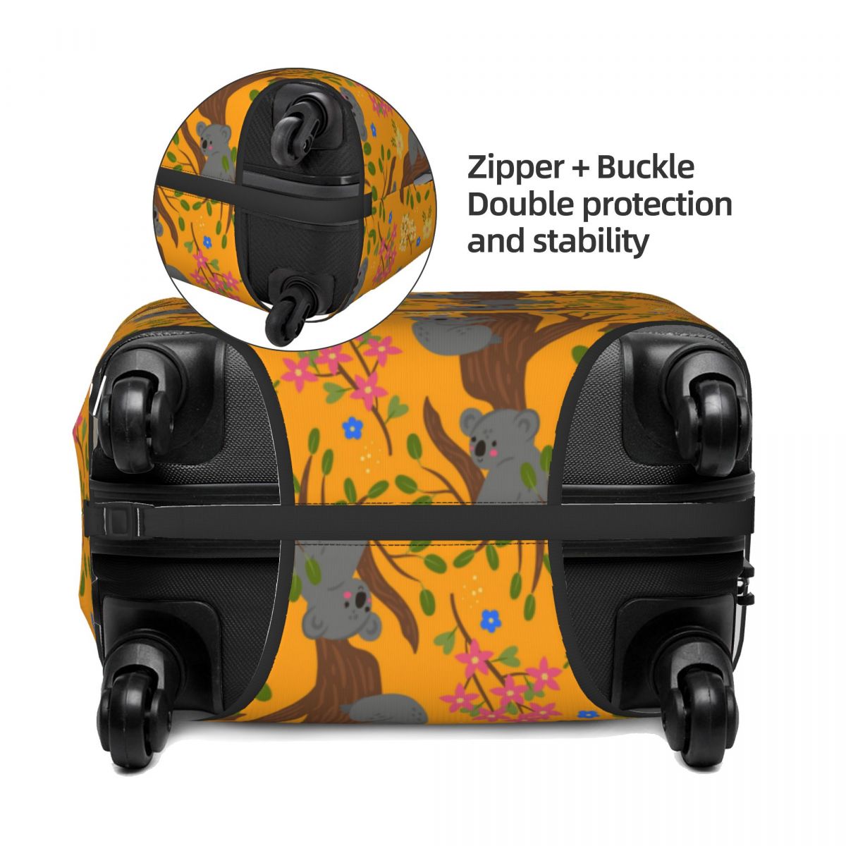 가지에 있는 코알라 여행가방 커버 탄성 호주 곰 여행  - Travel Accessories Australia 리뷰 및 가격