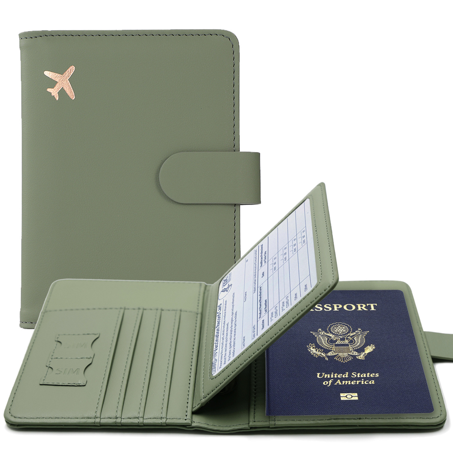 RFID 여권 커버 케이스 여권 홀더 다기능 여권 지갑 - Travel Accessories Box 리뷰 및 가격