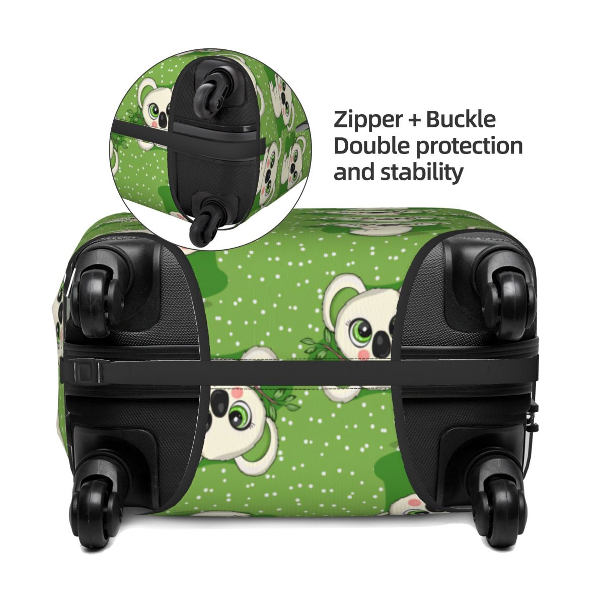 맞춤형 만화 호주 곰 코알라 여행 가방 커버 보호대 패 - Travel Accessories Australia 리뷰 및 가격