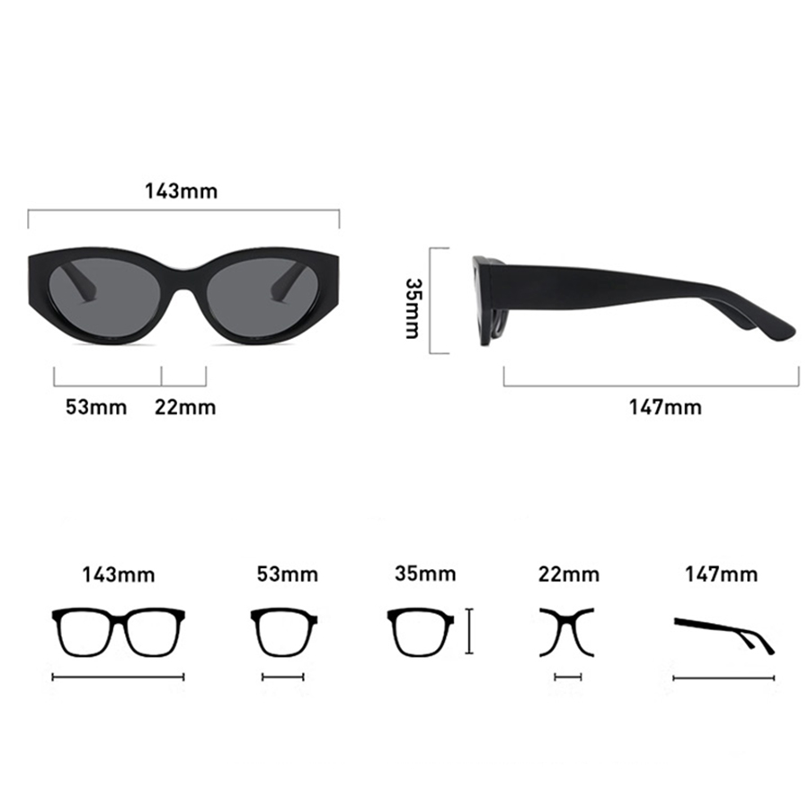 여성 남성 클래식 캣아이 편광 선글라스 고품질 프레임  - Travel Accessories Designer 리뷰 및 가격