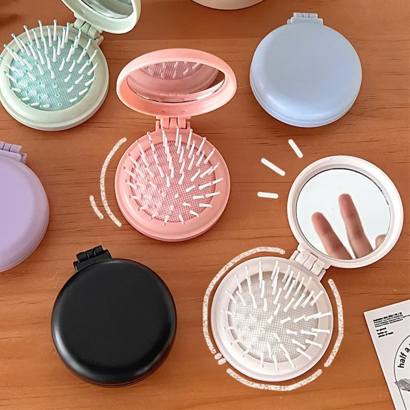 미니 휴대용 여행 헤어 브러시, 어린이 소녀 심플 단색 - Travel Accessories For 1 Year Old 리뷰 및 가격