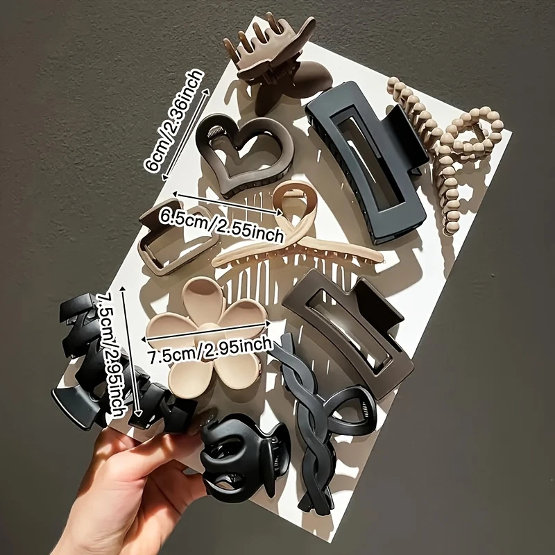 11Pcs 모듬 머리 발톱 클립 작업 여행 및 일일 사 - Travel Accessories Designer 리뷰 및 가격
