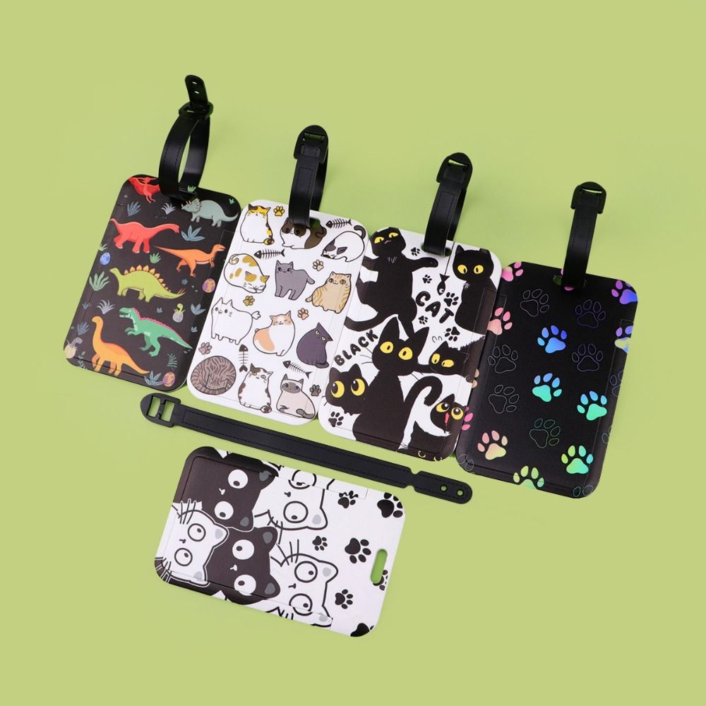 분실 방지 플라스틱 수하물 태그 예술적인 여행 가방 배 - Travel Accessories Holder 리뷰 및 가격