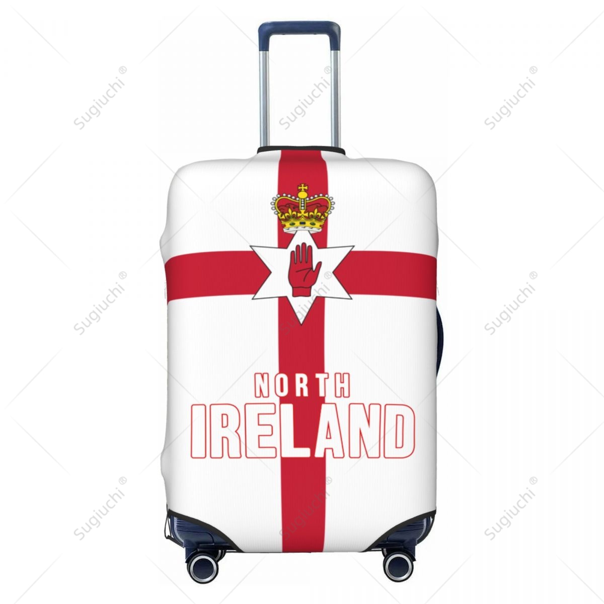 북아일랜드 국기 수하물 커버 여행 가방 탄성 먼지 케이 - Travel Accessories Ireland 리뷰 및 가격