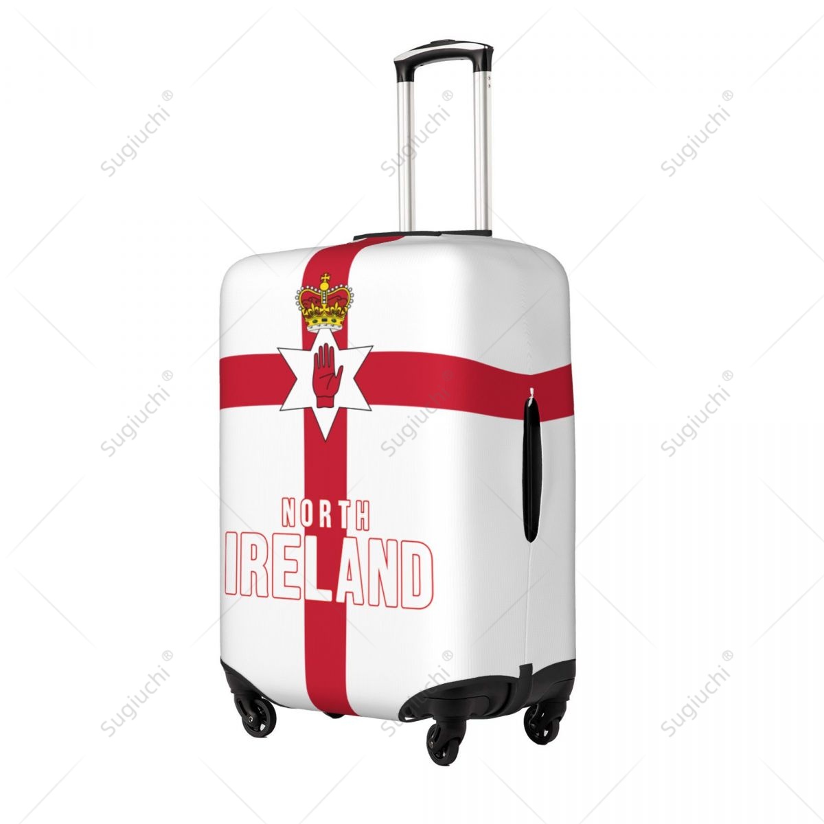 북아일랜드 국기 수하물 커버 여행 가방 탄성 먼지 케이 - Travel Accessories Ireland 리뷰 및 가격