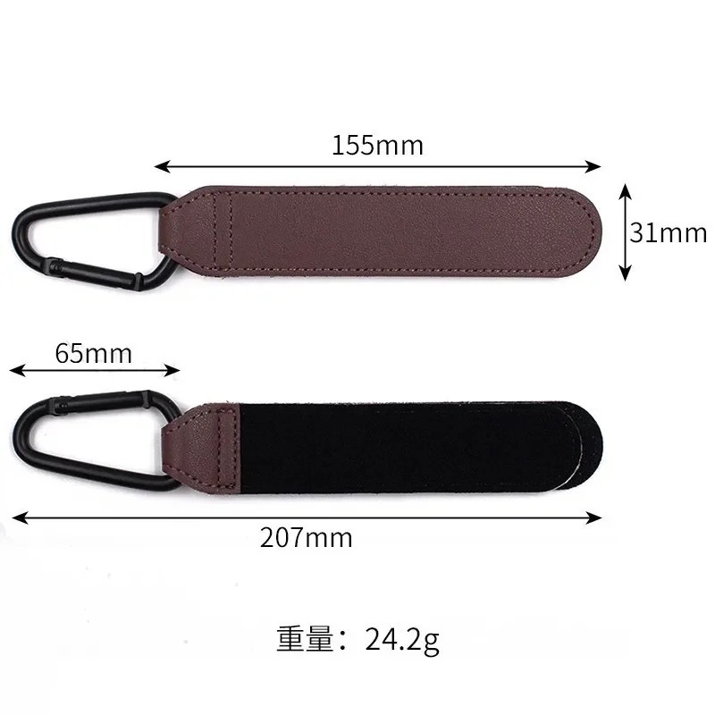 아기 유모차 걸이 패션 PU 가죽 조절 가능 유모차 걸 - Travel Accessories For 1 Year Old 리뷰 및 가격