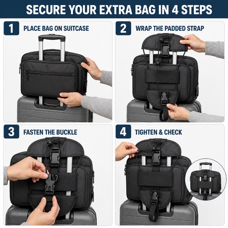 1개 내마모성 옥스포드 크로스 러기지 스트랩 여행용 수 - Travel Accessories Luggage Straps 리뷰 및 가격