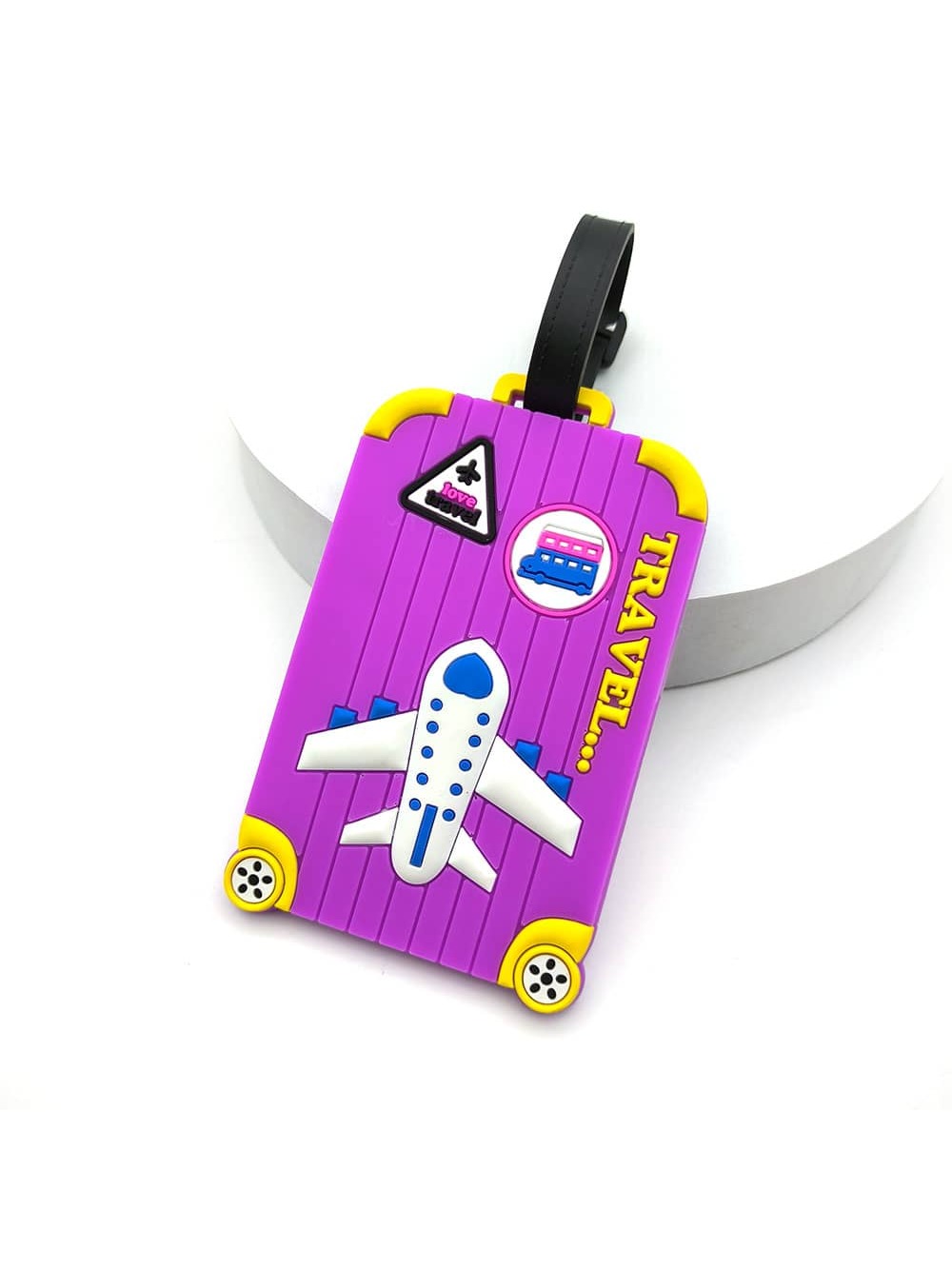 1PCS 크리 에이 티브 항공기 멀티 컬러 수하물 태그 - Travel Accessories On Plane 리뷰 및 가격