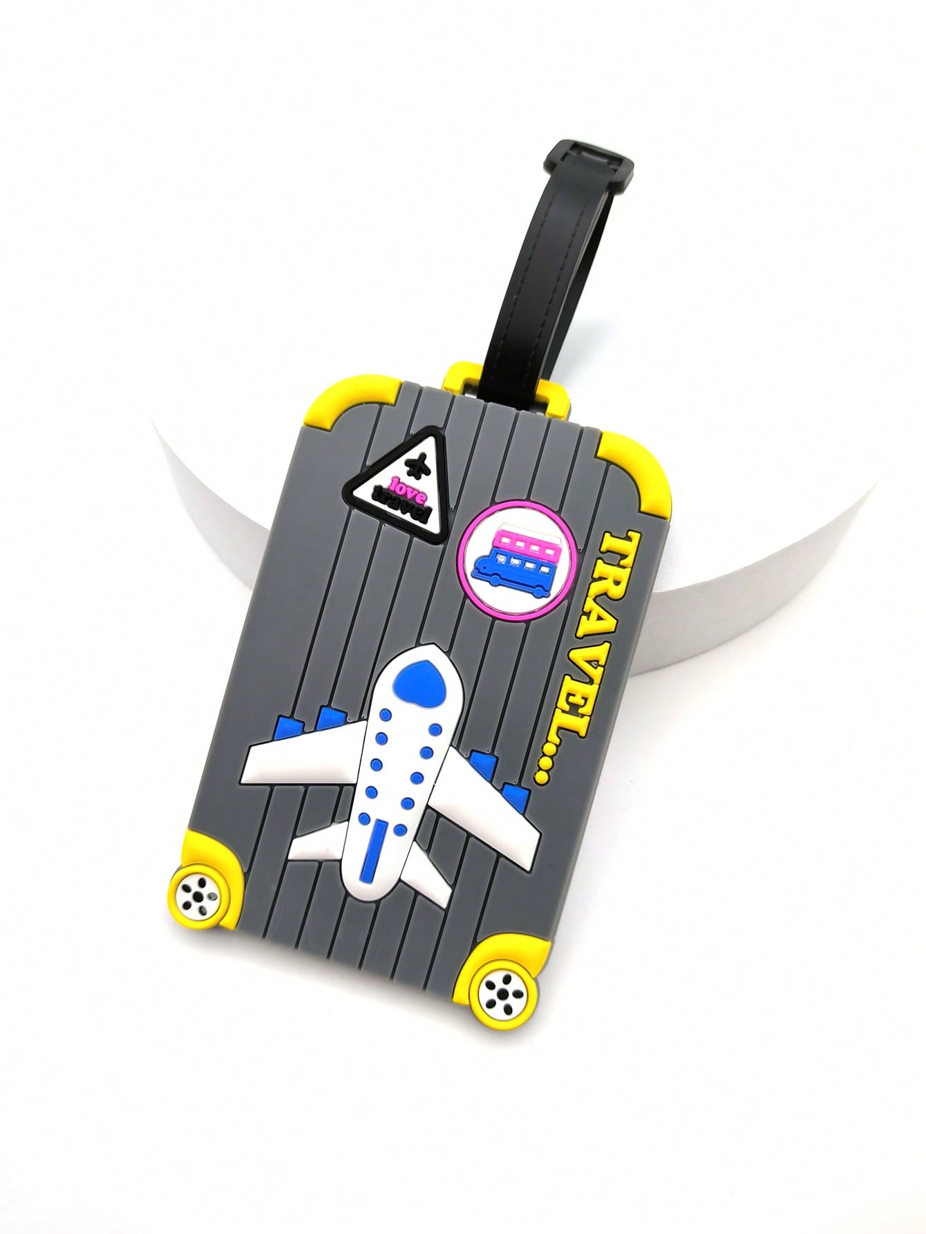 1PCS 크리 에이 티브 항공기 멀티 컬러 수하물 태그 - Travel Accessories On Plane 리뷰 및 가격